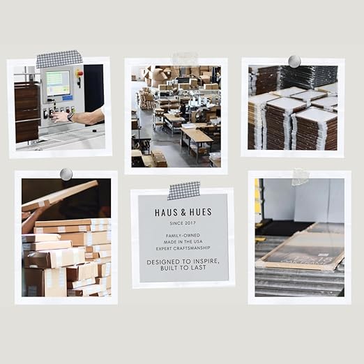 HAUS AND HUES 12"x16" Beige Oak Wood Frames -12x16 Poster Frames Frame for Wall Art, Frame for Poster, 12 x 16 Frame Wood, Art Frames 12x16, Wood Poster Sized Frame to Fit 12x16 Picture
