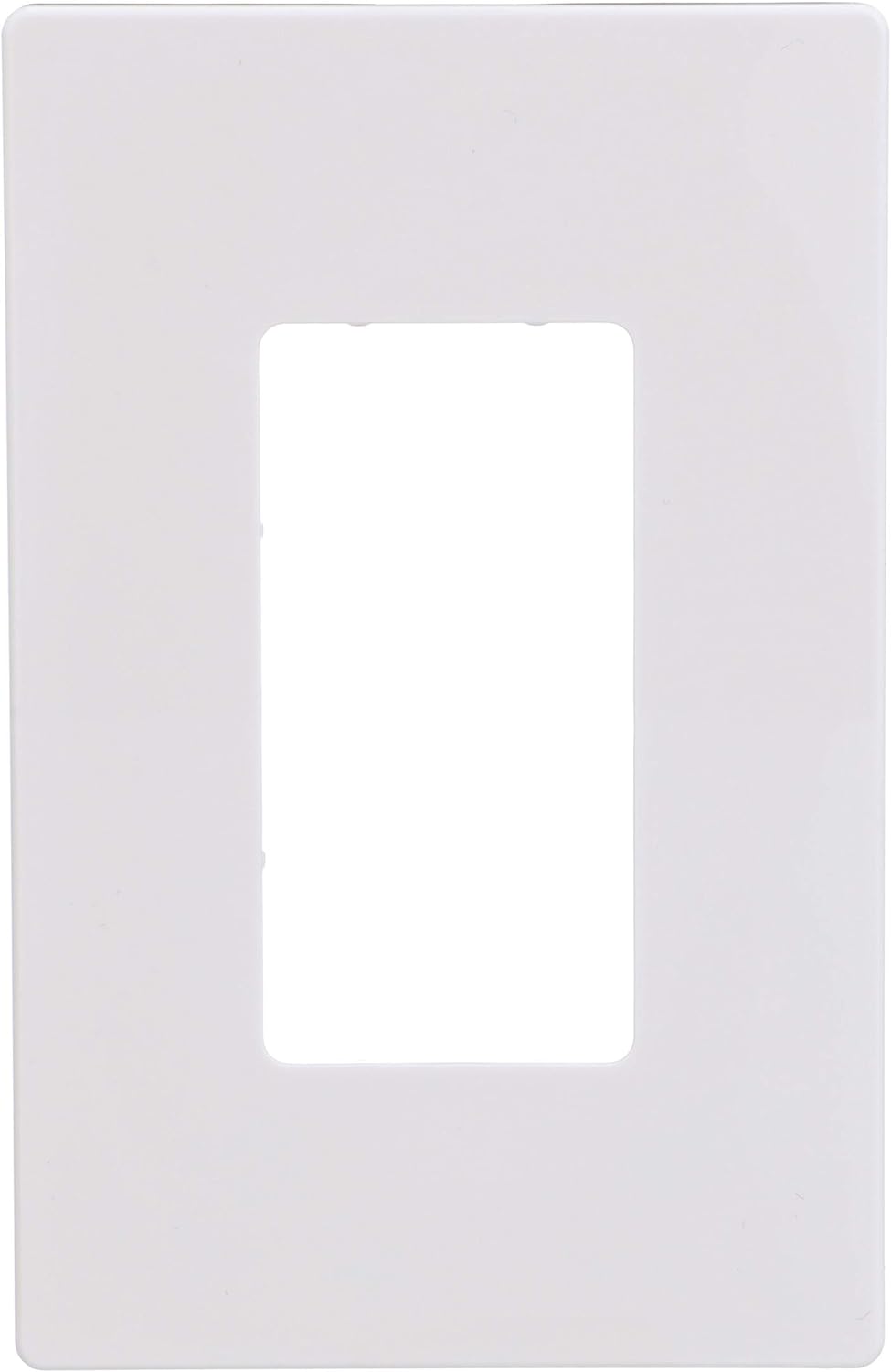 Eaton EWFTRCR15-W-BX-L Wi-Fi Smart Receptacle Works with Hey Google and Alexa with Screwless Decorator Wallplate, White
