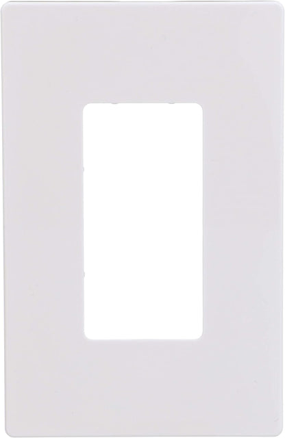 Eaton EWFTRCR15-W-BX-L Wi-Fi Smart Receptacle Works with Hey Google and Alexa with Screwless Decorator Wallplate, White