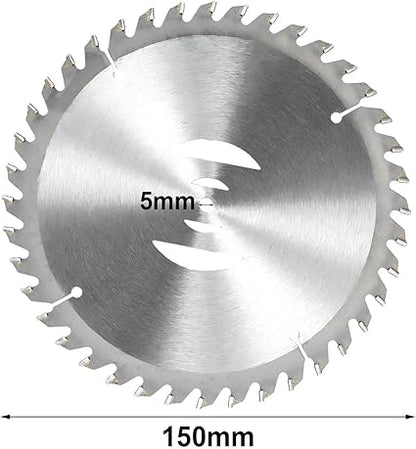 1pc Agriculture Animal Husbandry Saw Blade Grass Trimmer Blade 150mm 40Teeth Corrosion-Resistant Steel Ultra-Thin Lawn Mower Parts