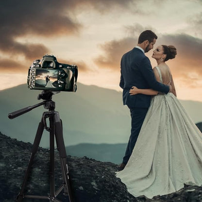 Ultimaxx Professional 60-inch Aluminum Alloy Tripod with Carrying Case Compatible with Canon, Nikon, Sony, Samsung, Olympus, Panasonic and Pentax DSLR Cameras  Camcorder