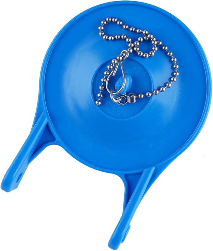 iFealClear 3-Inch Toilet Flappers Replacement Compatible with Gerber 99-788, Water Conserve, High Performance Rubber Toilet Flapper Fits 3 Inch Toilet Flush Valve, Easy to Install - Blue