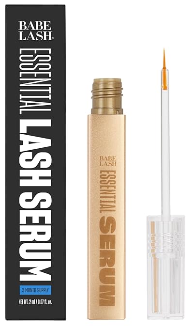 Babe Original Lash Serum - Fuller  Longer Looking Eyelashes, Advanced Lash Enhancing Treatment for Natural Lashes, Extensions  Eyebrows, Vegan  Cruelty-Free