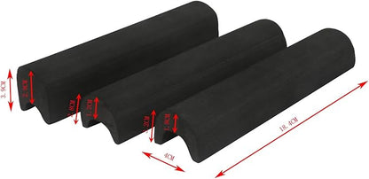 TOURBON Black EVA Foam Cheek pad - Pack of 3 Pieces