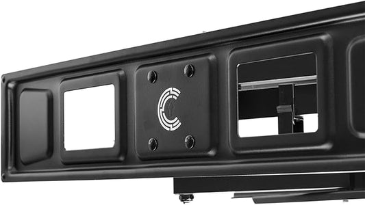 Full Motion TV Mount Articulating Arm TV Wall Mount Bracket for 37-80 Inch LED, LCD, OLED, 4K, Flat Curved TV, VESA Max 600x400, Holds 88lbs, Black