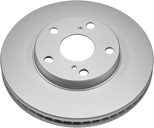 Power Stop JBR712EVC front Geomet Coated Brake Rotor For Lexus ES300 1992-2001, Toyota Avalon 1995-2004, Toyota Camry 1992-2006, Toyota Sienna 1998-2003, Toyota Solara 1999-2003 [Model Specific]