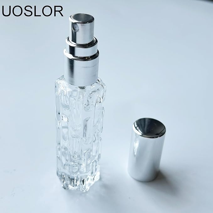 Empty Glass Spray Bottles, 10ml Refillable Bottle is Great for Essential Oils, Cleaning Solutions, Hair Mister,Durable Bottle