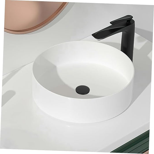 Pop-up Drain for Sink Universal Bathroom Sink Stopper Anti-clog Plastic Drain Basket for Washbasin Kit