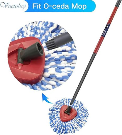 Mop Accessories Replacement for O-Ceda Spin Mop 1-tank/2-tank Handle x1 pcs (Handle)