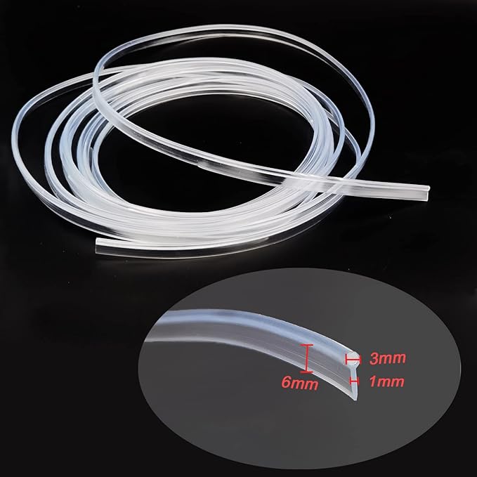 3.0mm Plastic Skirt Side Glow Optic Fiber Cable Car Light Decor (Length:5meters16ft)