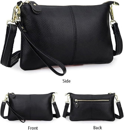 Genuine Leather Small Crossbody bags for Women mini Shoulder Bags Handbags Purses Wallet