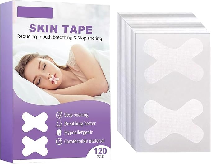 Micropore Tape (120 Pack) - Hypoallergenic, Pain Free Removal, Latex Free & Gentle On Skin - Adhesive Cotton Tape and Use Comfortable(X)