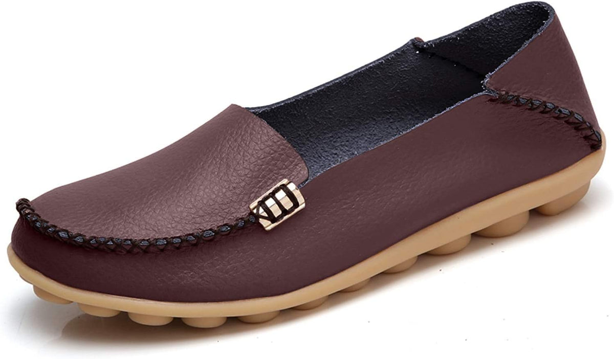 VenusCelia Women's Natural Comfort Walking Flat Loafer.