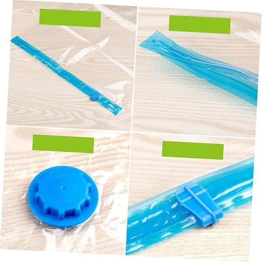 Amosfun Vacuum Seal Bags 100x70cm Blanket Vacuum Storage Bags Save Space for Home