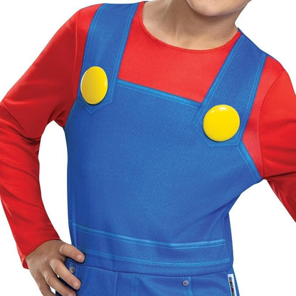 Disguise Boys' Mario Elevated Classic Child Costume