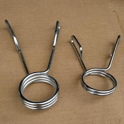 2 Inch Barbell Clip Spring Fasteners for Dumbbell Weight Training