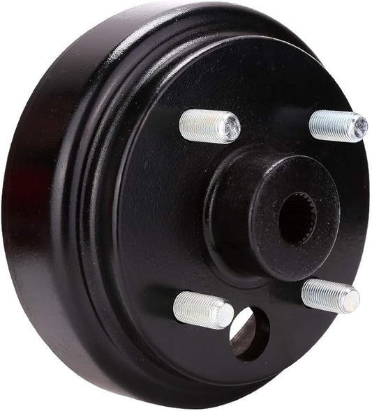 Golf Cart Brake DrumHub Assembly (Electric) for EZGO TXT Golf Carts Replace 19186G1