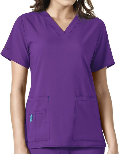 Carhartt Scrubs C12110 Women's Force® Cross-Flex Modern Fit V-Neck Top