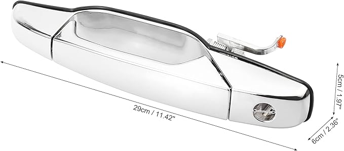 X AUTOHAUX Front Left Side Car Exterior Door Handle for Chevy Silverado Suburban Tahoe Avalanche for GMC Sierra 1500 2500 3500 20828258 22738721 25960525