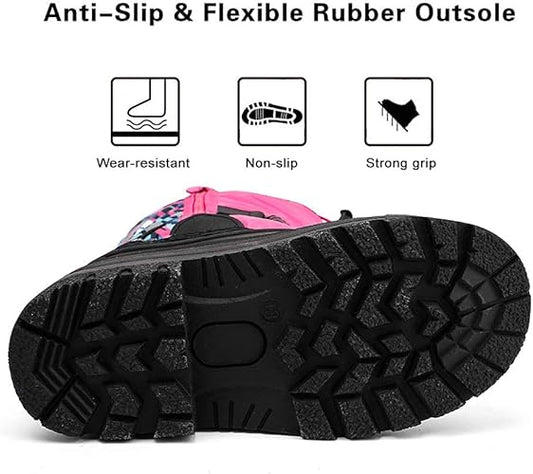 ALEADER Kid's Outdoor Snow Boots Insulated Boys Girls Waterproof Winter Boots (Little Kid/Big Kid)