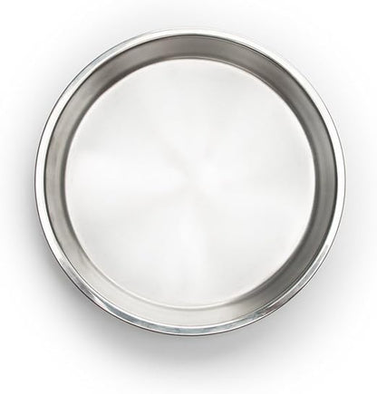 Fox Run Round Cake Stainless Steel Baking Pans, 9 inches