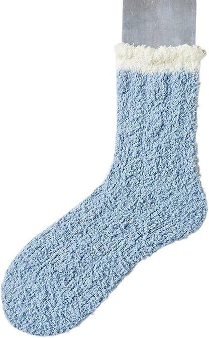 Winter warm and comfortable mid-calf super soft slippers socks