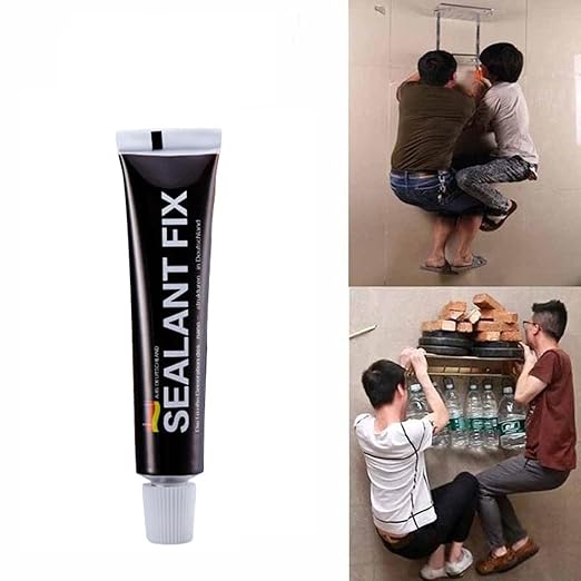 6ml Adhesive Sealant Metal Glue Strong Nail-Free Adhesive Glass Fix Glue Polymer Metal Adhesive Sealant Waterproof Quick Drying Super Glue