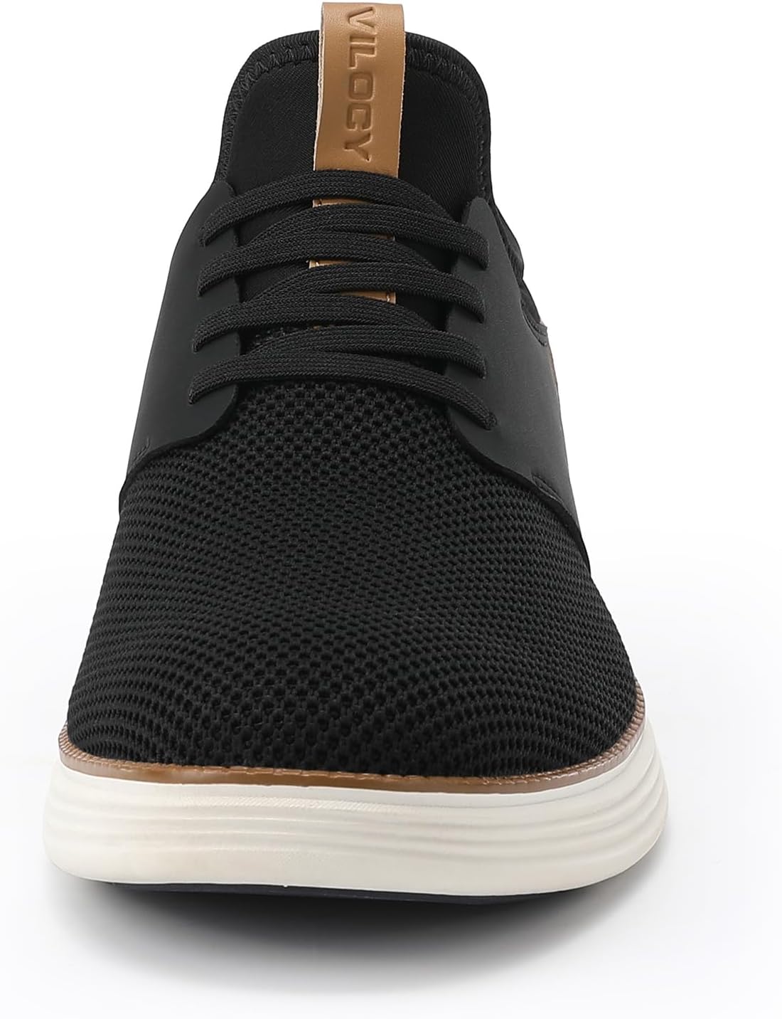 VILOCY Mens Slip On Casual Dress Shoes Hands Free Fashion Sneakers Mesh Tennis Walking Work Shoes Comfortable Breathable Lightweight Non Slip