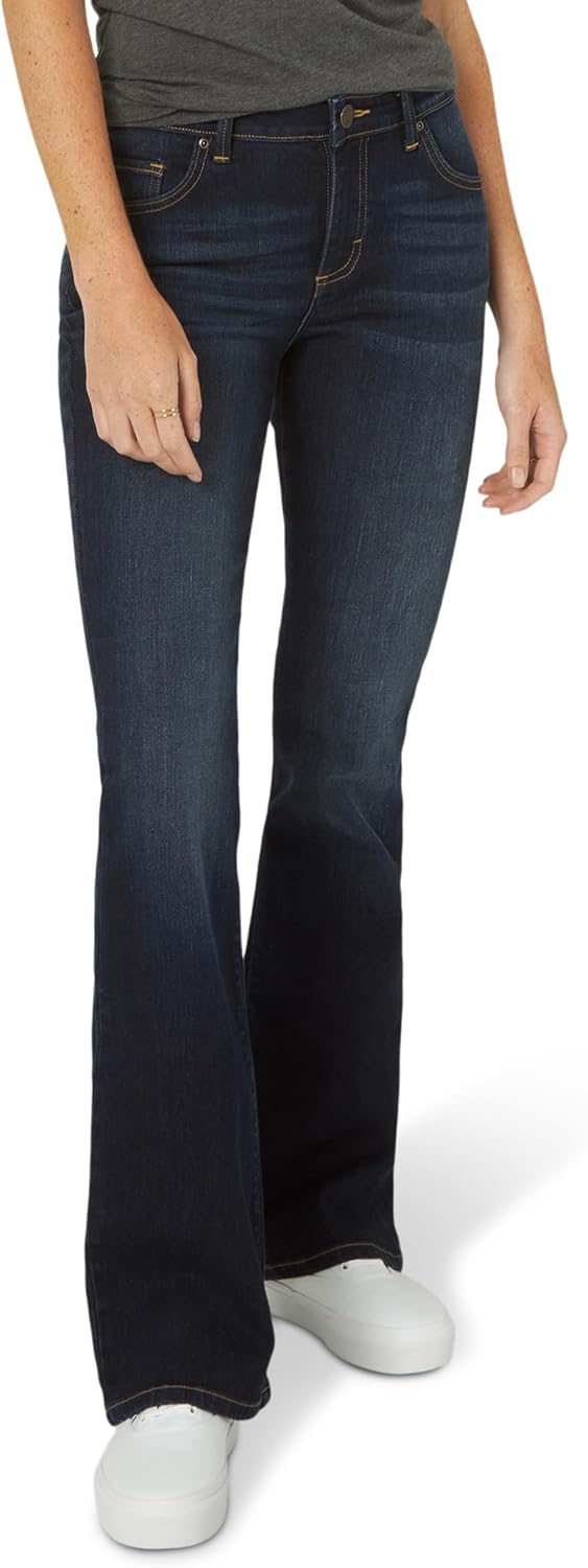 Lee Womens Midrise Bootcut JeanJeans.