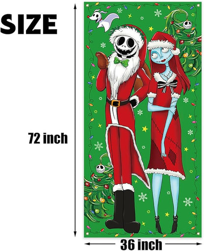 Christmas Decorations Door Cover Banner and Decor for Home Party
