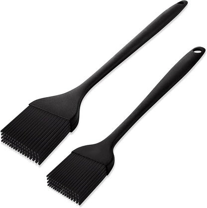 Basting Brush For Cooking, TRADYX Pastry Brush For Baking, One Pieces Design, Dishwasher Safe, Heat resistant silicone basting brush, Cooking Brush For Oil and Sauce
