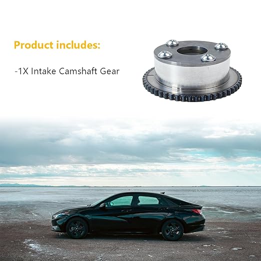 Engine Timing CVVT Camshaft Sprocket Gear Intake  Fit for Hyundai Elantra 2011-2015, Elantra GT 2013-2014, Kia Forte Koup 2014-2016, Soul 2012-2013  OE 24350-2E011 243502E011