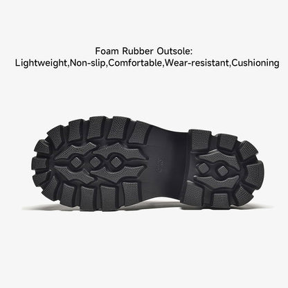 BEAU TODAY Women's Chunky Platform Penny Loafers