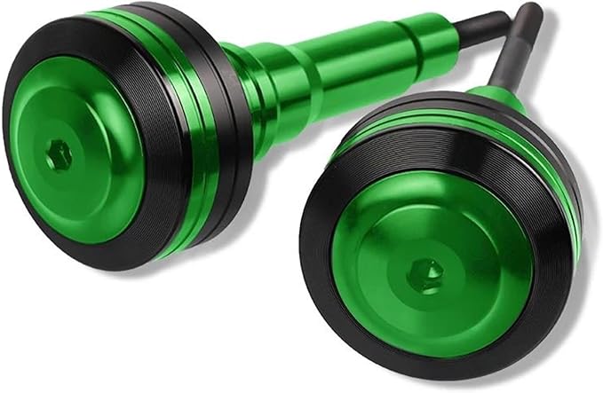 Frame Protector Crash Slider for Kawasaki NINJA-650 2019-2022 Motorcycle No Modification Frame Slider Fairing Anti-Collision and Anti-Fall Fairing Guard Crash Pad(Green)