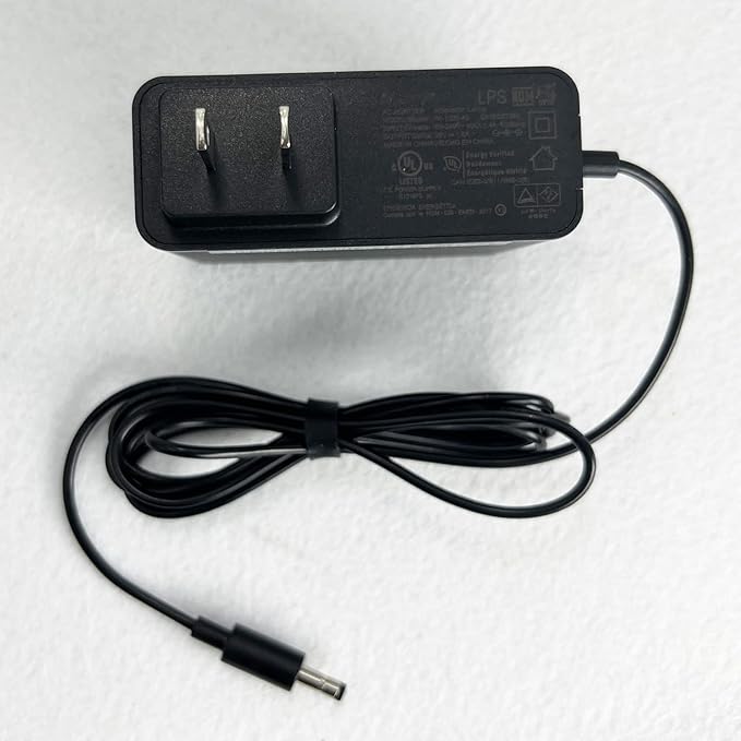 20V Replacement AC Power Supply Adapter Charger Cable 1.5A for Lenovo Smart Clock Lenovo Smart Display SA18C47124SA18C72851SA18C57982 AC Power Cord -Black
