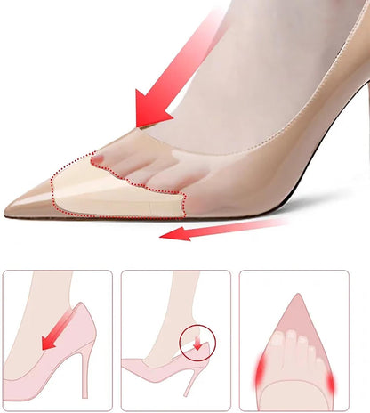 Height Increase Insoles – Sponge Comfort Fit | 1pcs Toe | Shoe Lift | Invisible Height Elevator Inserts | for Shoe Increase Support Comfort Walking and Daily Footwear Enhancement Use
