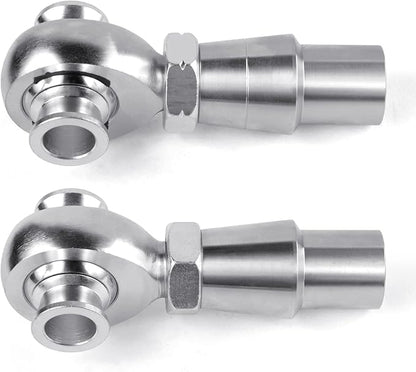 34 Heim Joint Rod End Kit,.750" Chromoly Heim Joints Panhard Rod End Kit for Steering,Suspension, Traction Bars, RightLeft Hand Thread with Spacer,Tube Adapters  Jam Nuts - 1Set