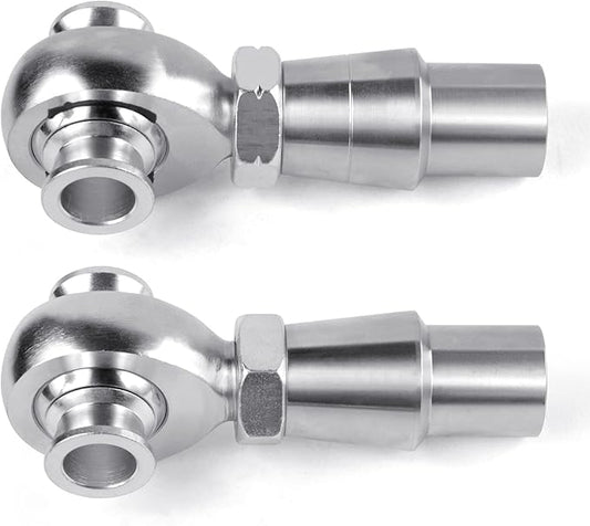 34 Heim Joint Rod End Kit,.750" Chromoly Heim Joints Panhard Rod End Kit for Steering,Suspension, Traction Bars, RightLeft Hand Thread with Spacer,Tube Adapters  Jam Nuts - 1Set