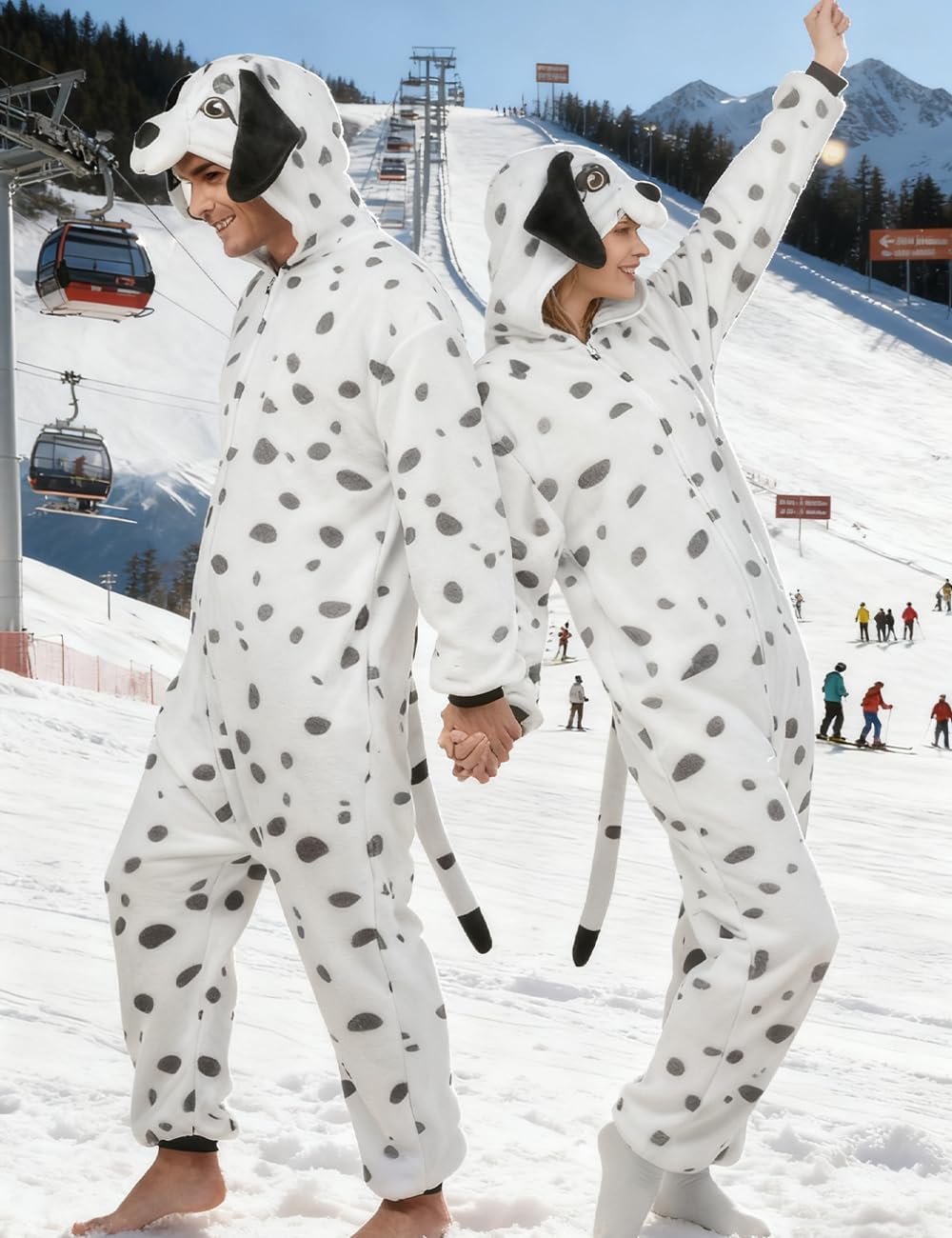 Adult Costume Onesie Pajamas Funny Cosplay Halloween Christmas Women/ Men 1pc