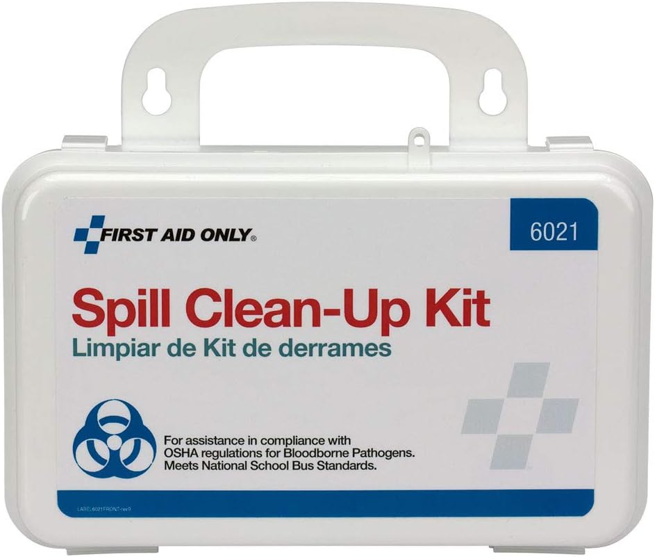 First Aid Only 6021 21-Piece Body Fluid Clean Up Kit