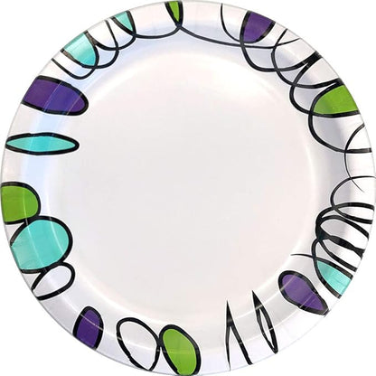 Dixie Medium Paper Plates, 8.5 Inch, 90 Count, 2X Stronger, Microwave-Safe, Soak-Proof, Cut Resistant, Disposable Plates For Everyday Breakfast, Lunch, & Dinner Meals