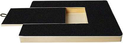 Dog Nail Scratch Board, Dog Scratch Board with Treat, Nail Scratcher Board for Dogs, Pull-Out Dog Nail File Board, Dog Nail File Board Scratch Pad, Nail Care Grooming Board for Dogs