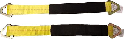 Everything for trailers, RVs and trucks and more - (PAIR) 2" x 2' For For Axle Straps with For Delta Rings, Heavy Duty Straps, Trailer For For Axle (FS1XN-1747)