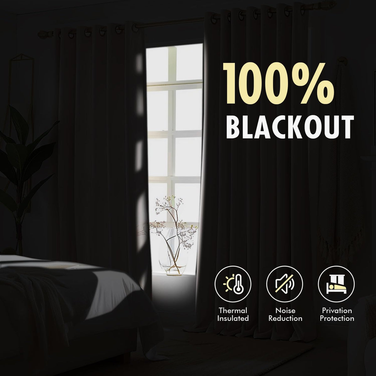 MIULEE Olive Green Pinch Pleated 100% Blackout Linen Curtains 40x108 Inches Room Darkening, Memory Trained, Light Blocking, Black Out Pleat Drapes, Window Curtains for Bedroom Living Room, 2 Panels