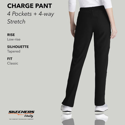Barco Skechers Women's Vitality Charge Scrub Pant
