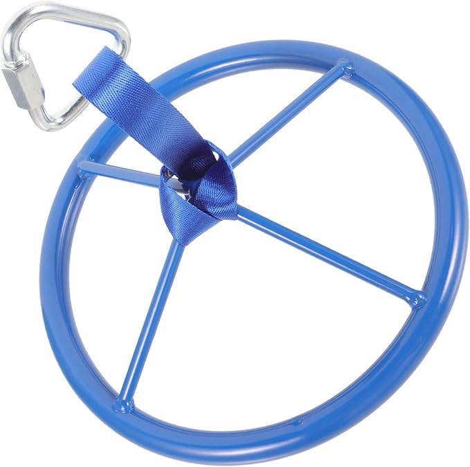 Outdoor Children Fitness Equipment Arm Strength Training Disc Hanging Climbing Training Ninja Wheel 1pcs