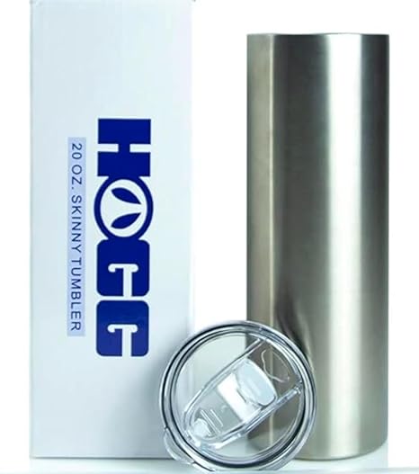 20 oz Skinny Stainless Steel Tumbler Hogg