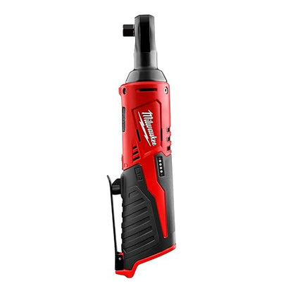 Milwaukee 2457-20 M12 Cordless 38" Sub-Compact 35 ft-Lbs 250 RPM Ratchet w Variable Speed Trigger