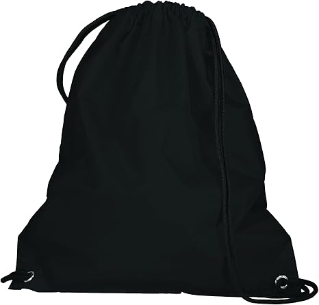 Augusta Sportswear Cinch Bag, Black, Medium