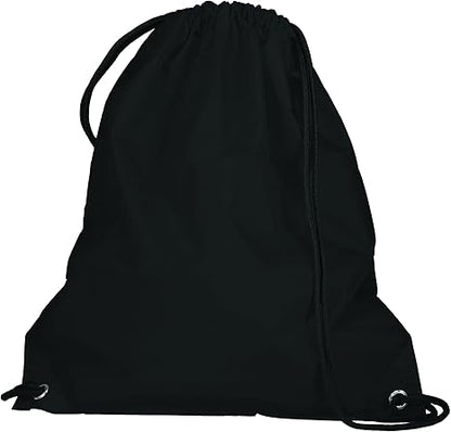 Augusta Sportswear Cinch Bag, Black, Medium